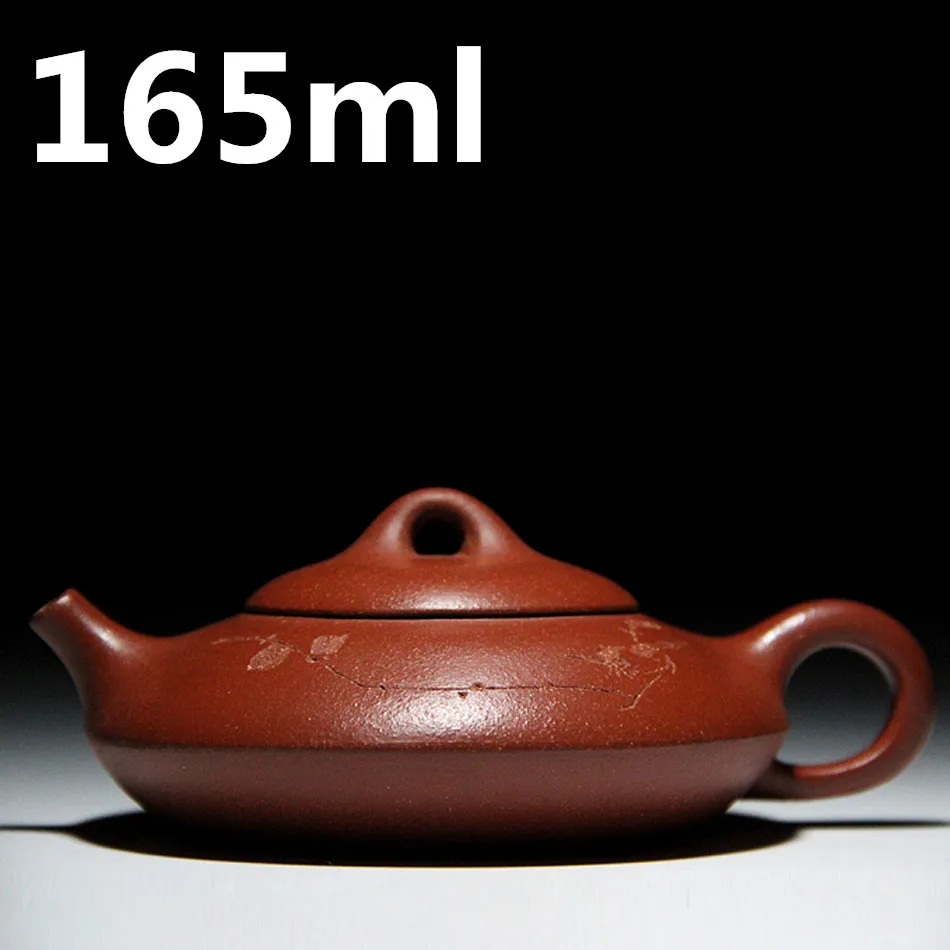 

ZiSha Teapots Yixing Clay Pots 165ml Ceramic Teapot Kung Fu Tea Set Chinese Purple Sand Tea Pot Handmade Zhu Ni Tea Pots Kettle