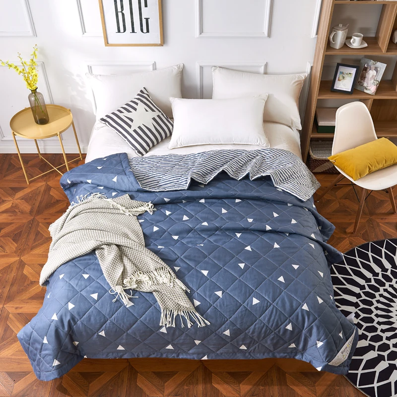 

2018 Summer Quilt For Double Single Bed Duvet 150*200 200*230 Blanket Comforters Bedspread Bed Cover Quilting Home