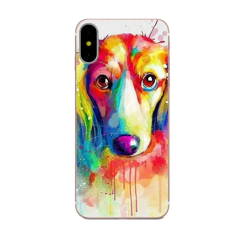 Распродажа такса Силуэт Собаки для Huawei Honor 4C 5A 5C 5X 6 6A 6X 7 7A 7C 7X 8 8C 8S 9 10 10i 20 20i Lite
