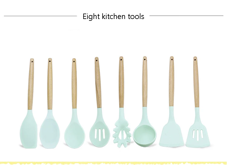 DABIAOGE силиконовая лопаточка термостойкая суповая ложка антипригарная специальная кухонная лопатка кухонные инструменты-кухонные принадлежности для приготовления пищи