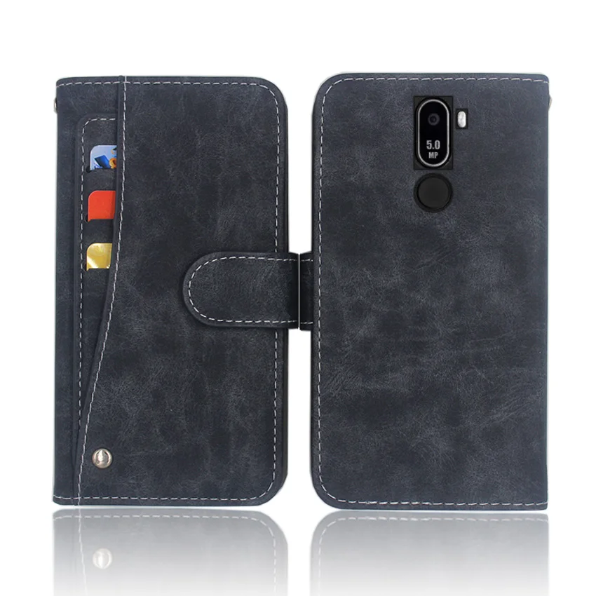 

Hot! Black Fox B4 mini Case High quality flip leather phone bag cover Case For Black Fox B4 mini with Front slide card slot