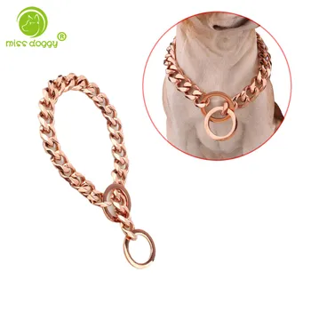 

New Fashion Stainless Steel Pet Dog Collar High Quality Strong Durable Collar for Small Dogs Personalized Casual Puppy Leads 20E