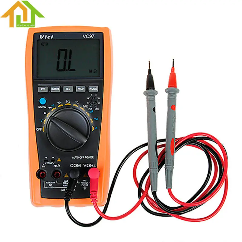 

VICHY VC97 Capacitance Resistance Tester Auto Range Digital Multimeter