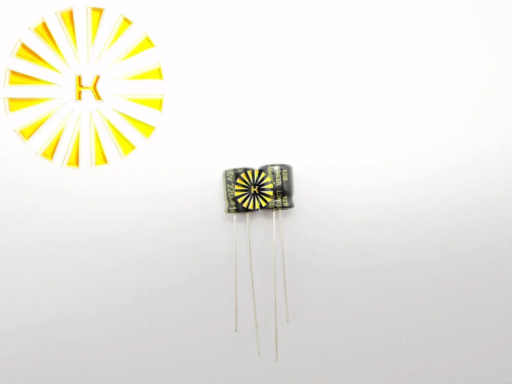 1000 шт. X 100% новый алюминиевый электролитический конденсатор 220 мкФ 16V 6.3X7 LOW ESR |