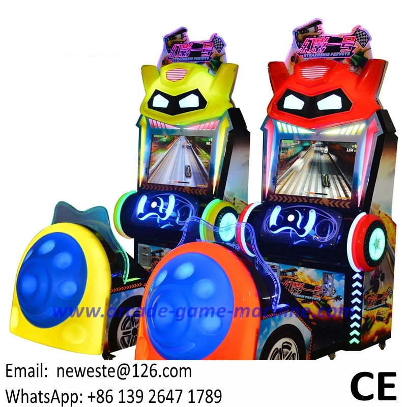 

Very Popular Amusement Arcade Simulator Kids Driving Car Racing Games Machines For Children