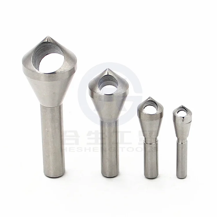 

4 sets of high-speed steel oblique hole chip removal chamfering device diamond drill smooth burr 2-20mm chamfering tool suit