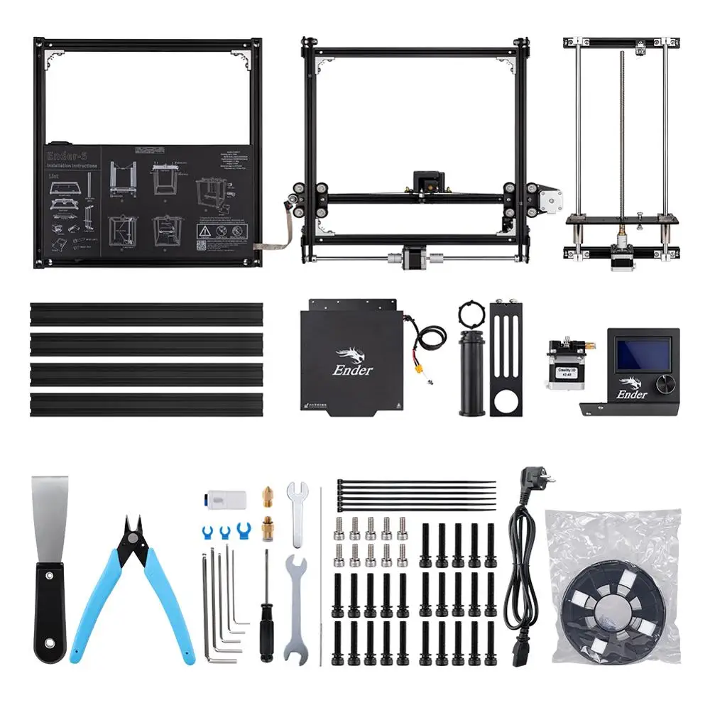 CREALITY Core XY 3d принтер Ender 5 V1.1.4 материнская плата полностью металлическая рамка 3D DIY