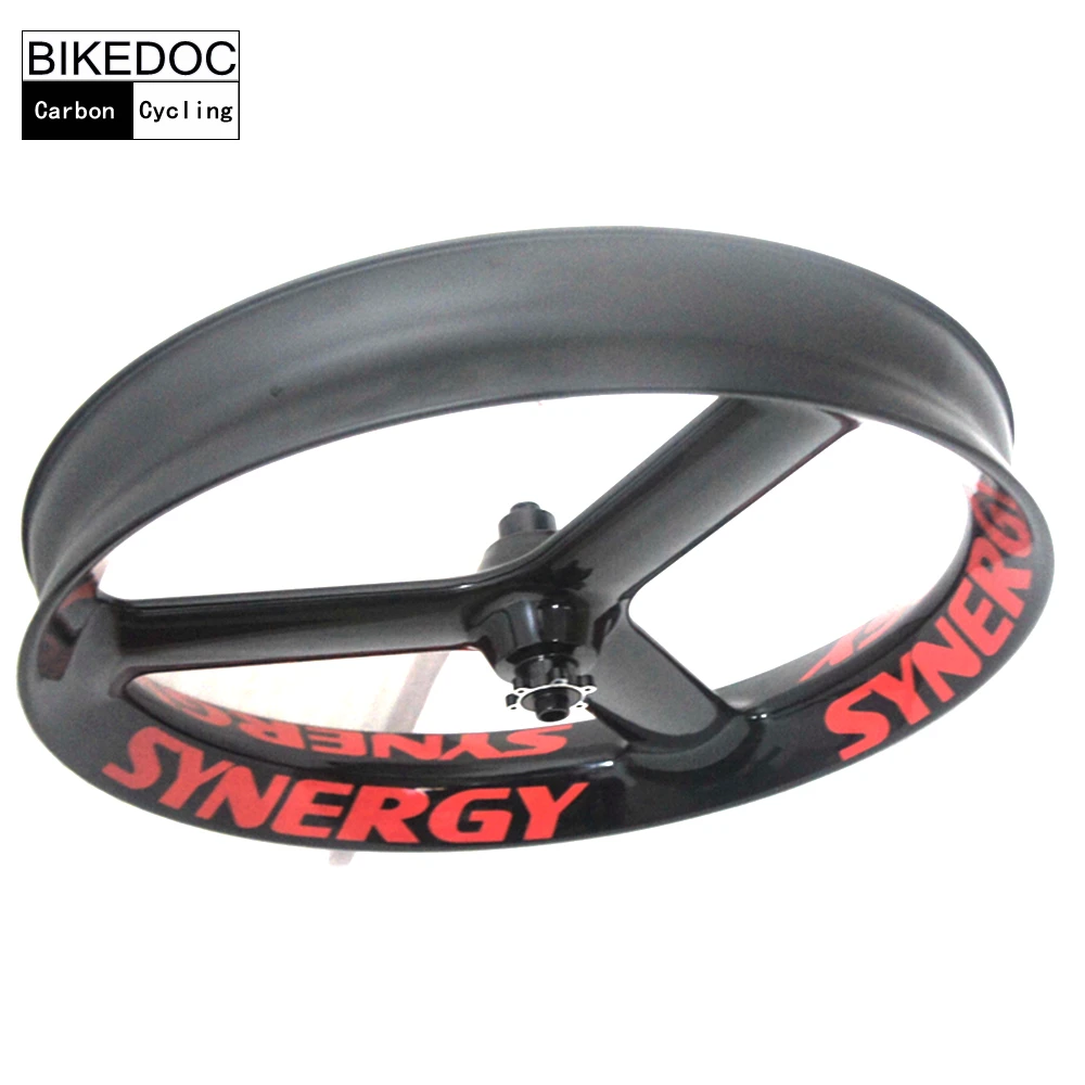 Perfect BIKEDOC 90mm*40mm Carbon Fatbike Wheel Front 135mm&150mm Rear 170mm&177mm&190mm&197mm Thru-axel Fatbike Tri Spoke Wheel 3