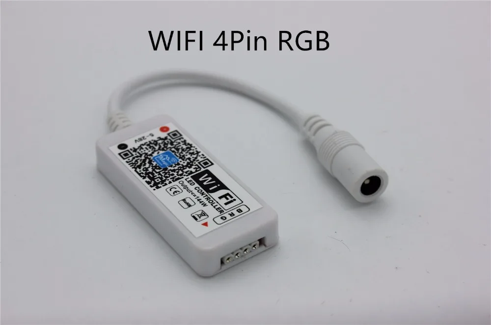 Wifi RGB/RGBW светодиодный контроллер Мини DC12V с RF 21Key/IR 24Key пульт дистанционного управления для RGB/RGBW светодиодные ленты