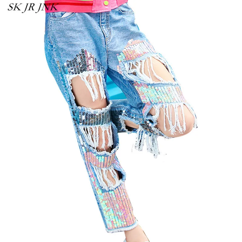 Women Spring Denim Pants Fashion Long Autumn Casual