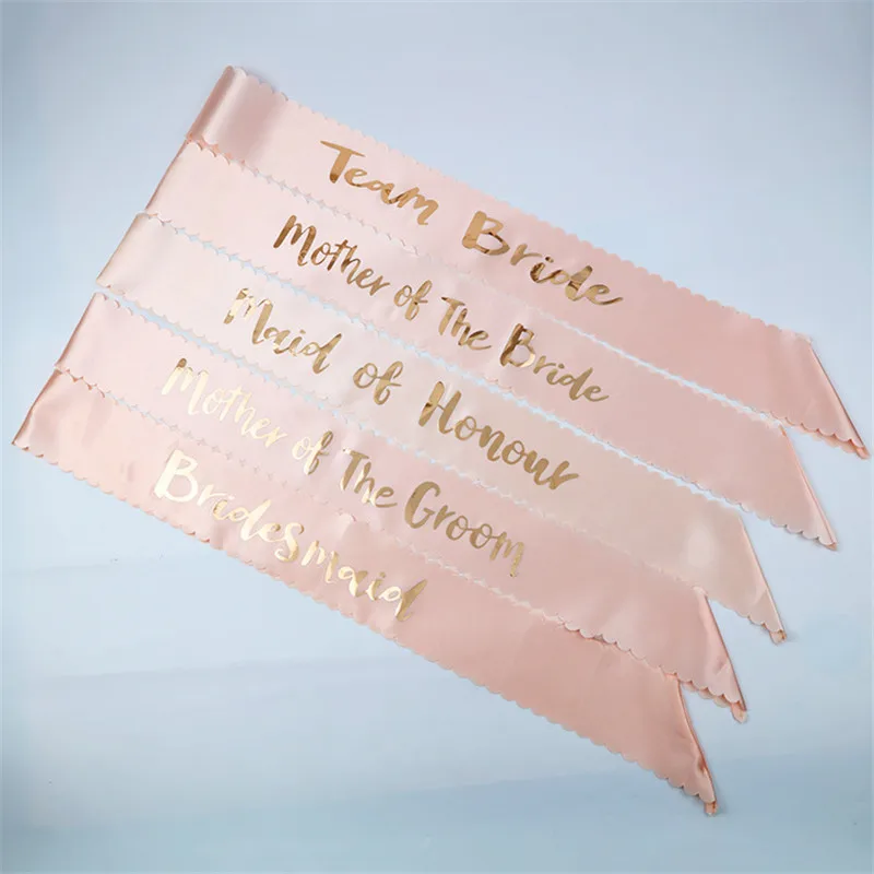 Satin Bride to Be Sash with Diamond Ring Bachelorette Party Sash for Hen Party Wedding Bridal Shower Gold Letter PAT6 (6)