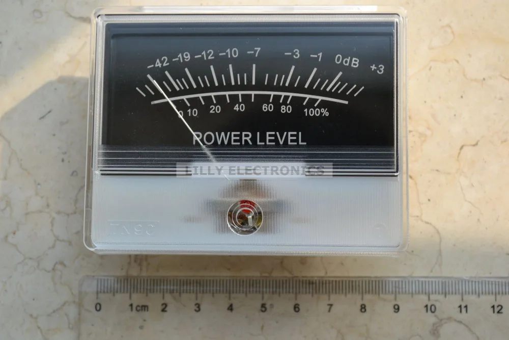 Усилитель уровня DB шасси аудиоподсветка фотопанель счетчик VU высокое качество|vu