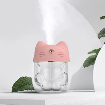 

150ML Cat Claw Cup Humidifier Colorful Night Light Mist Maker Desktop DC5V USB Water Diffuser