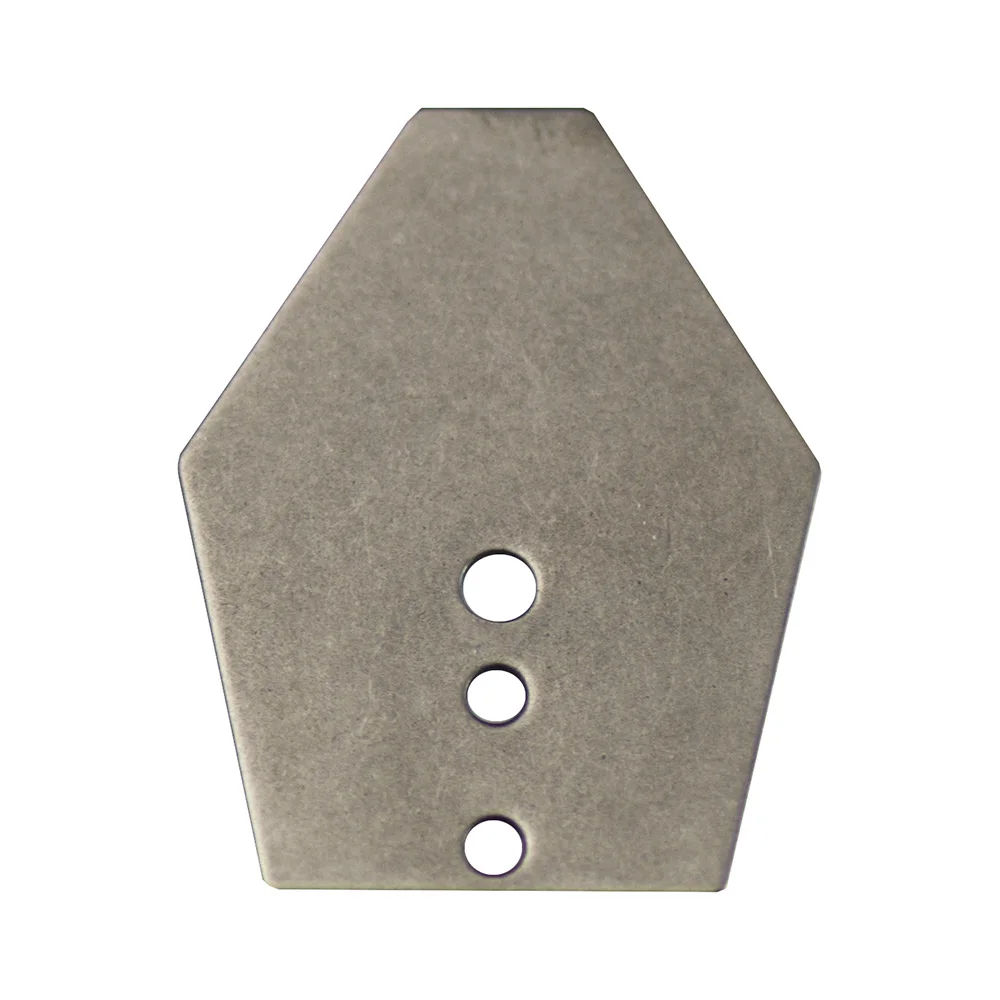 50pcs Model C Stainless Steel Jig Blade, DIY Vibration Jigs, Casting