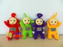 Movie TV Teletubbies Children Toys Stuffed plush about 20CM plush doll one lot 4 pieces birthday
