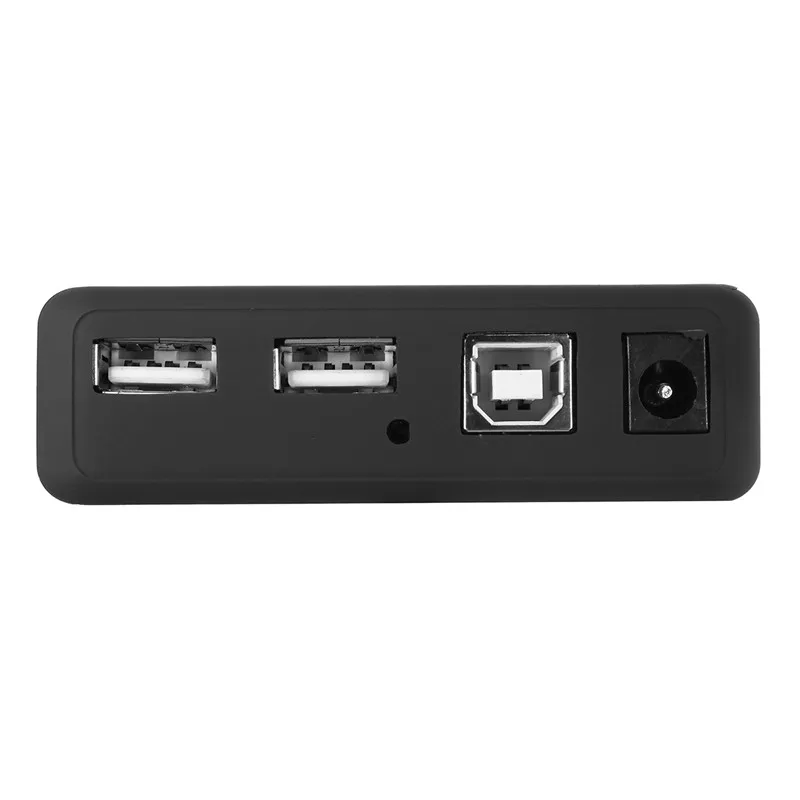 Высокая Скорость 7 Порты и разъёмы вертикальный USB 2,0 концентратор AC Мощность адаптер мульти usb-хаб сплиттер стол внешней вспышки для Raspberry Pi/ПК/Тетрадь ноутбук