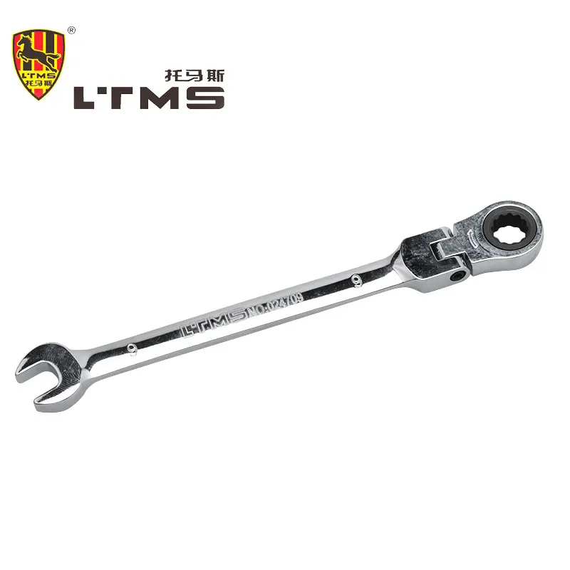 Movable head dual ratchet wrench 72 tooth design,rust and strong