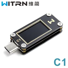 WiTRN-C1 ток вольтметр USB тестер PPS PD прямой метр быстрой зарядки протокол тестирования CC Таблица