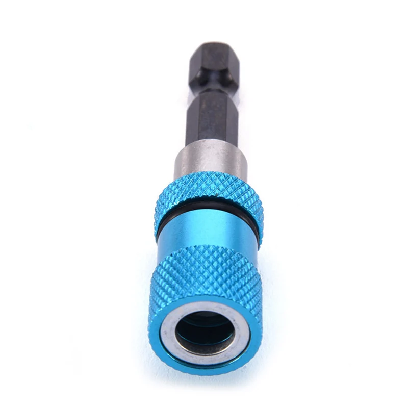 PW TOOLS 1PC Hex Shank Drill Chuck Magnetic Drywall Screw Bit Holder Drill Screw Tool 1/4" Hex Shank Screwdriver Adapter