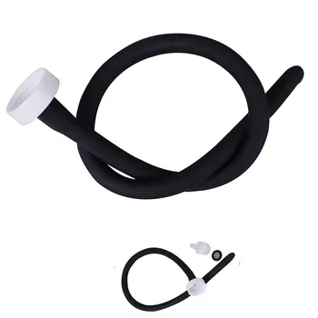 

1Set Long Comfort Nozzle Attachment Shower Tip Cleanser Enema Colon Cleaner Pump 50cm