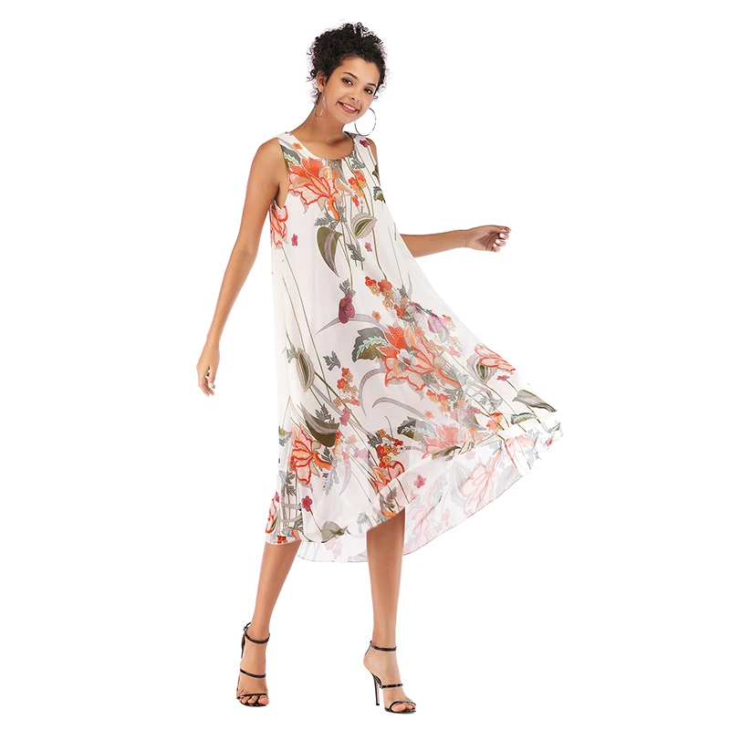 plus size long flowy summer dresses