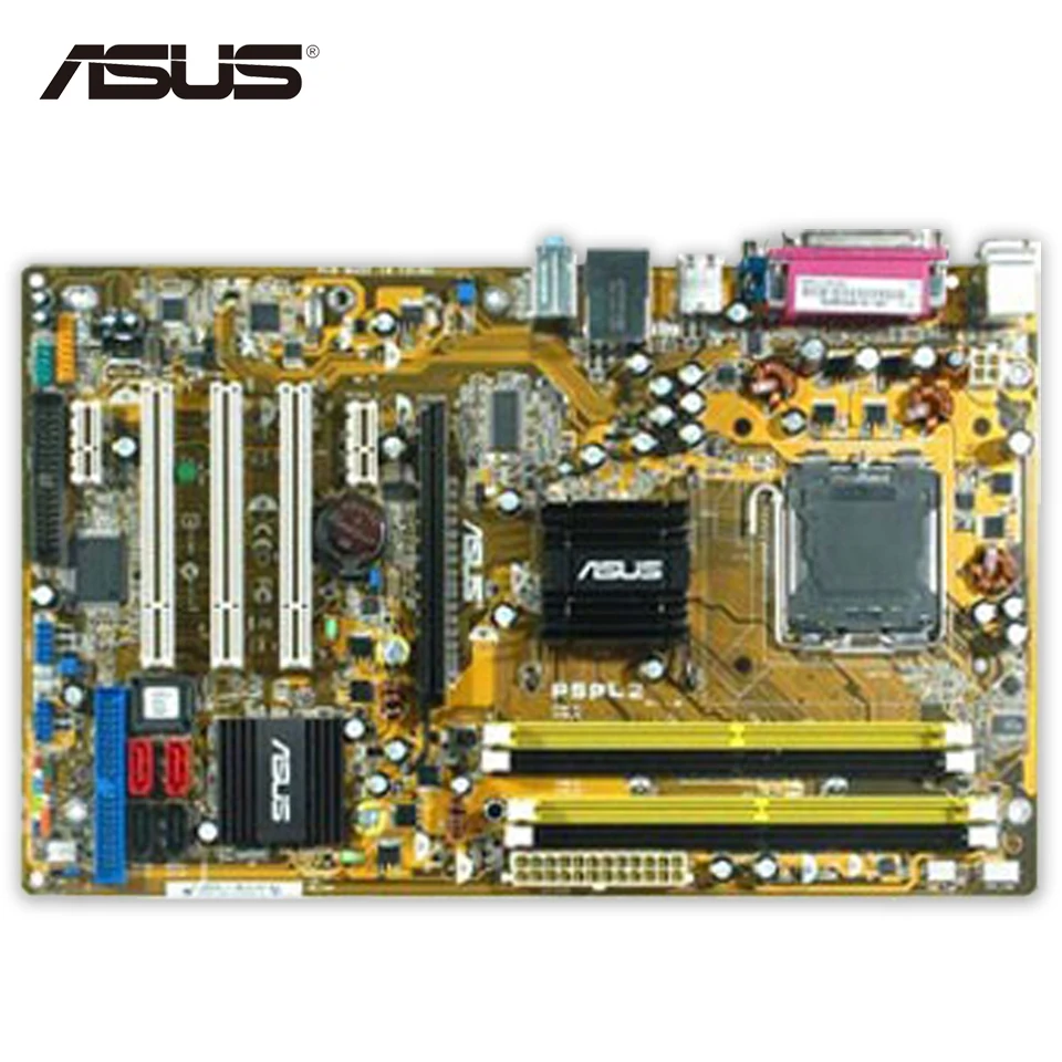 

Asus P5PL2 Desktop Motherboard 945 Socket LGA 775 DDR2 SATA2 USB2.0 ATX