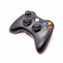 Премиум качество тонкий черный 2,4 ГГц беспроводной геймпад джойстик контроллер игровой джойстик коврик для Xbox 360 игры