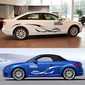 

Automobile PULL FLOWER Full Car Sticker Body PULL FLOWER Refit Personality Car Door Sticker WRC Sticker