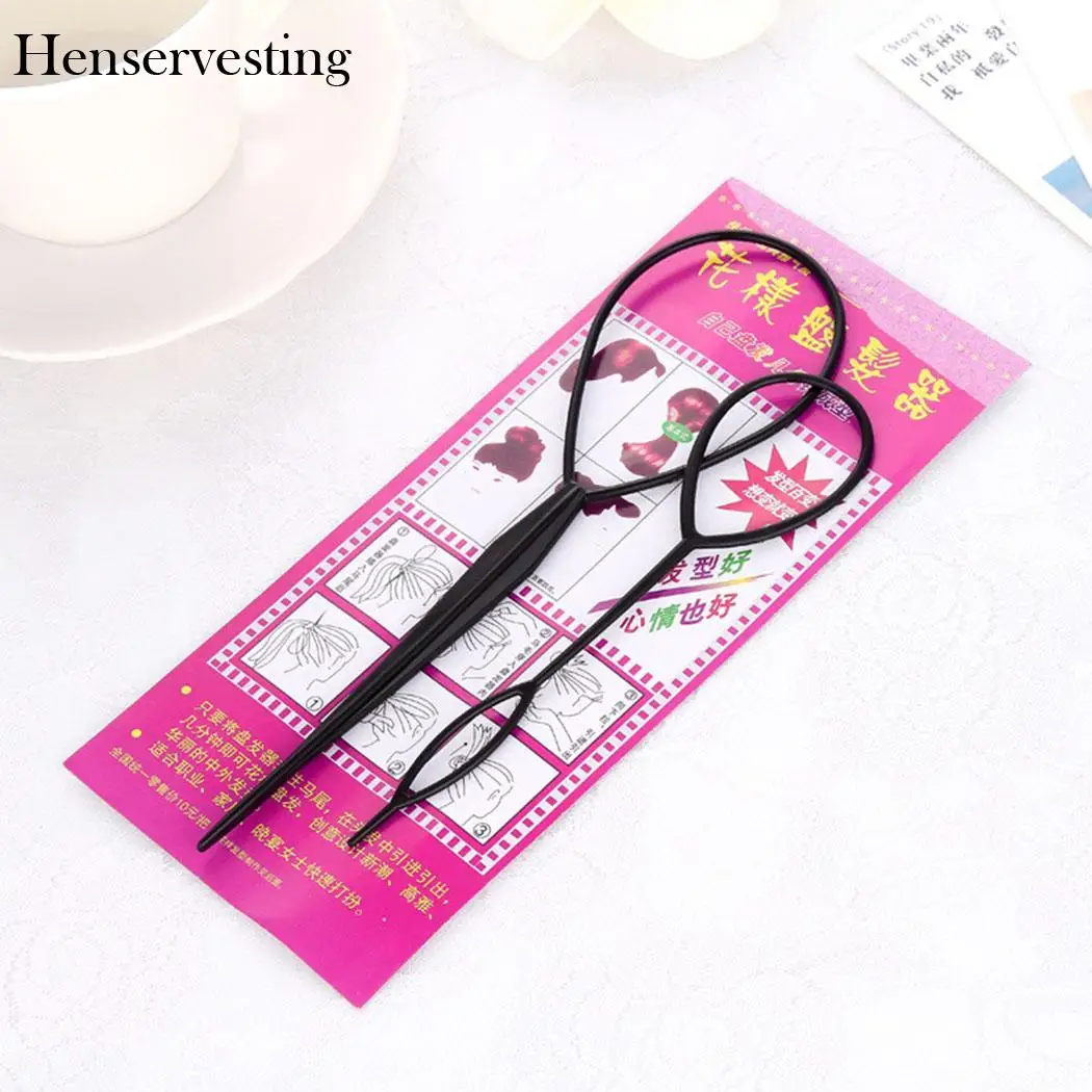 

Hair Pull Needle Ponytail Hair Braider Creator Loop Styling Tail Styling Tools