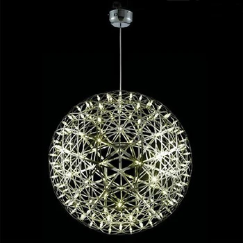 

Chandelier oval LED fireworks light creative restaurant / hotel / bar decoration D55 / D75CM / D90CM AC 100-240V chandelier