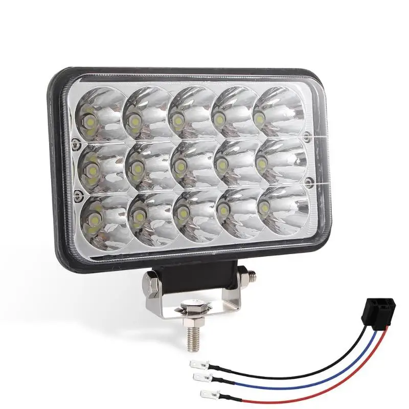 150W 4x6 светодиодный внедорожный фары Hi/Low 6000K светодиодный луч фары для грузовик Wrangler