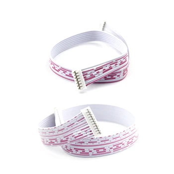 

100Pcs 10cm Double PH2.0 Header 11P 12P AWG26 Red White Wire Cable