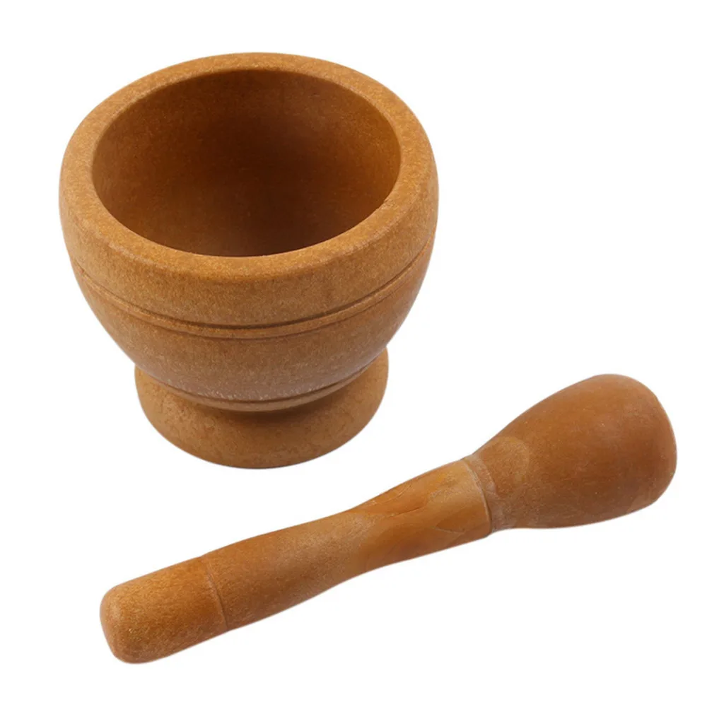 

Pestle Mortar Set Mortar Grinder Mortar and Pestle Garlic Pounder Cuisine Garlic Press Mixing Pot Herb Pepper Minced Food Mills
