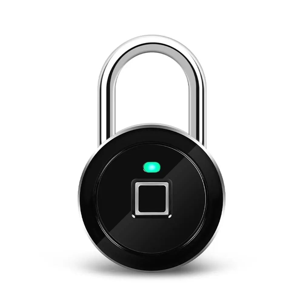 

Fingerprint Lock Smart Home Use Family Door Locking Waterproof Travel Suitcase Hand Bag Padlock