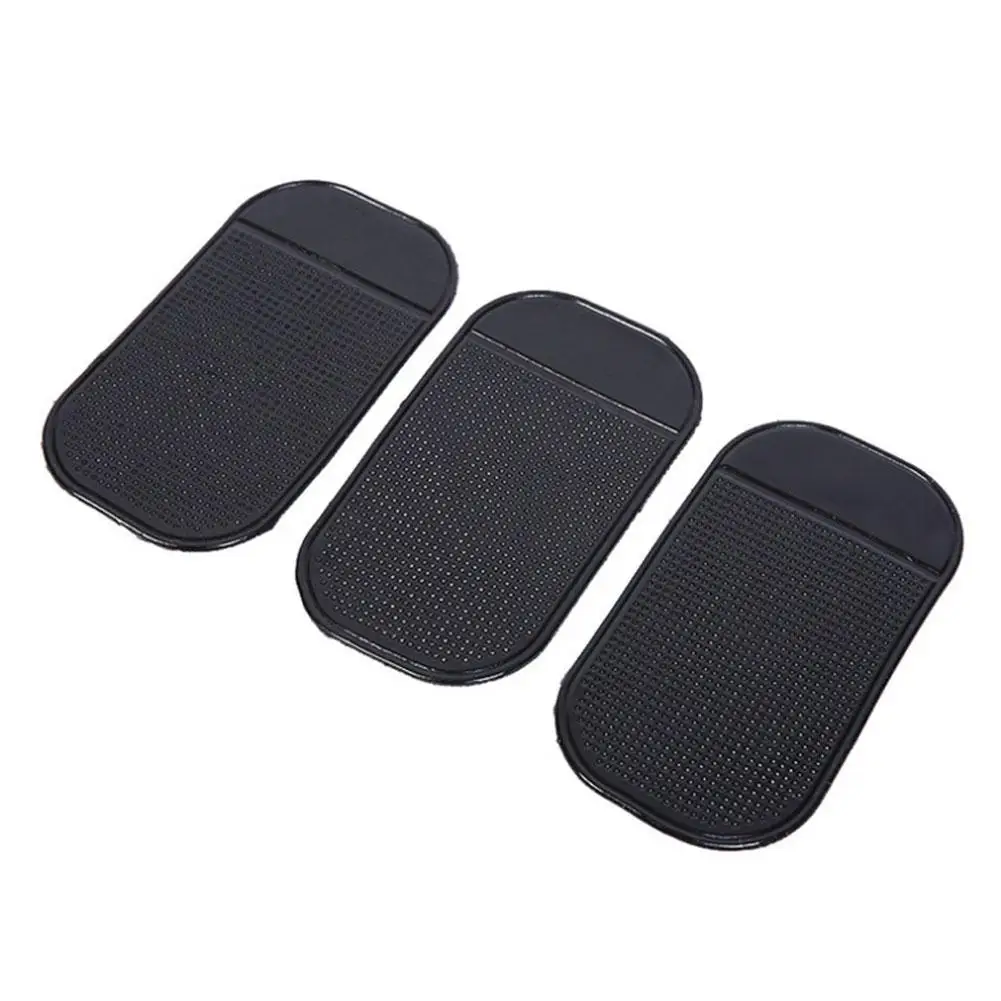 3 Pcs Strong Suction Anti Slip Car Dash Sticky Pads Heat Resistant