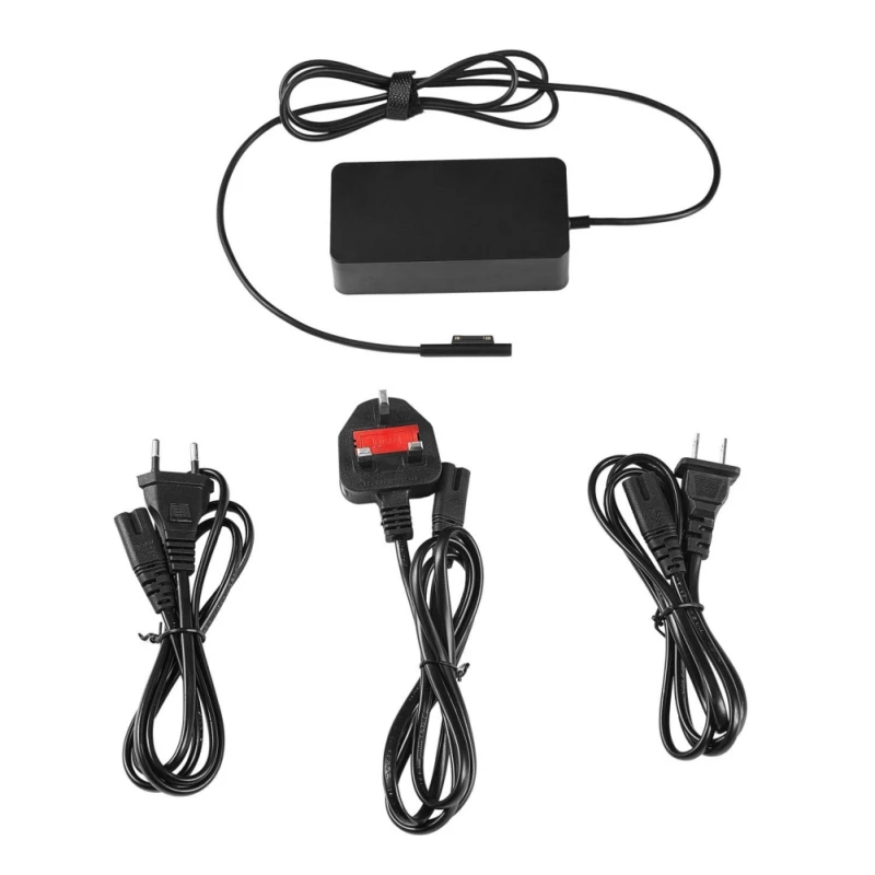 المحمولة USB سريع محول الشحن السفر 65 W شاحن الجهاز اللوحي AC 15 V 4A لمايكروسوفت سطح Pro6/Pro5/Pro4 /Pro3 المحمولة USB سريع محول الشحن السفر 65 W شاحن الجهاز اللوحي AC 15 V 4A لمايكروسوفت سطح Pro6/Pro5/Pro4 /Pro3