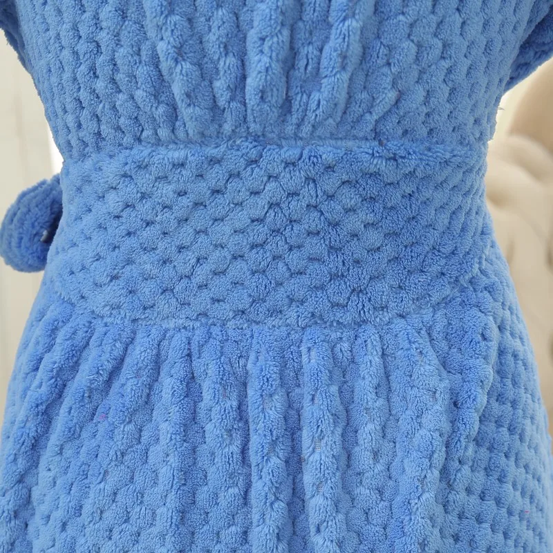 Women's Long Polyester Sleep Lounge Robes RBS-C LYQ117 27