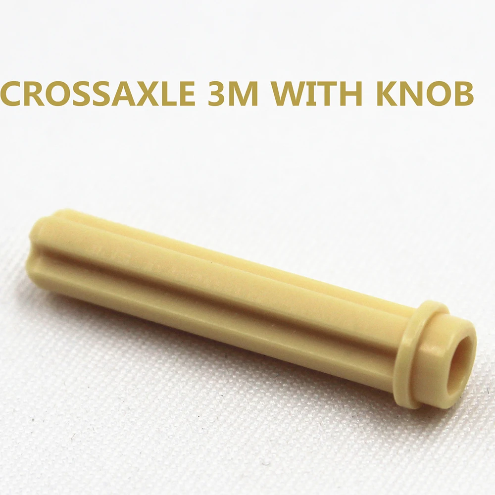 Building Blocks Bulk Technic Parts 30pcs CROSS AXLE 3M WITH KNOB compatible with lego for kids boys toy MOC6031821