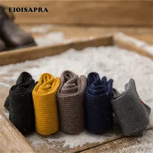 [EIOISAPRA] Осень/Зима некоторые трикотажные дизайнерские Meias креативные теплые носки для женщин высокое качество кучи сплошной цвет Япония Calcetines
