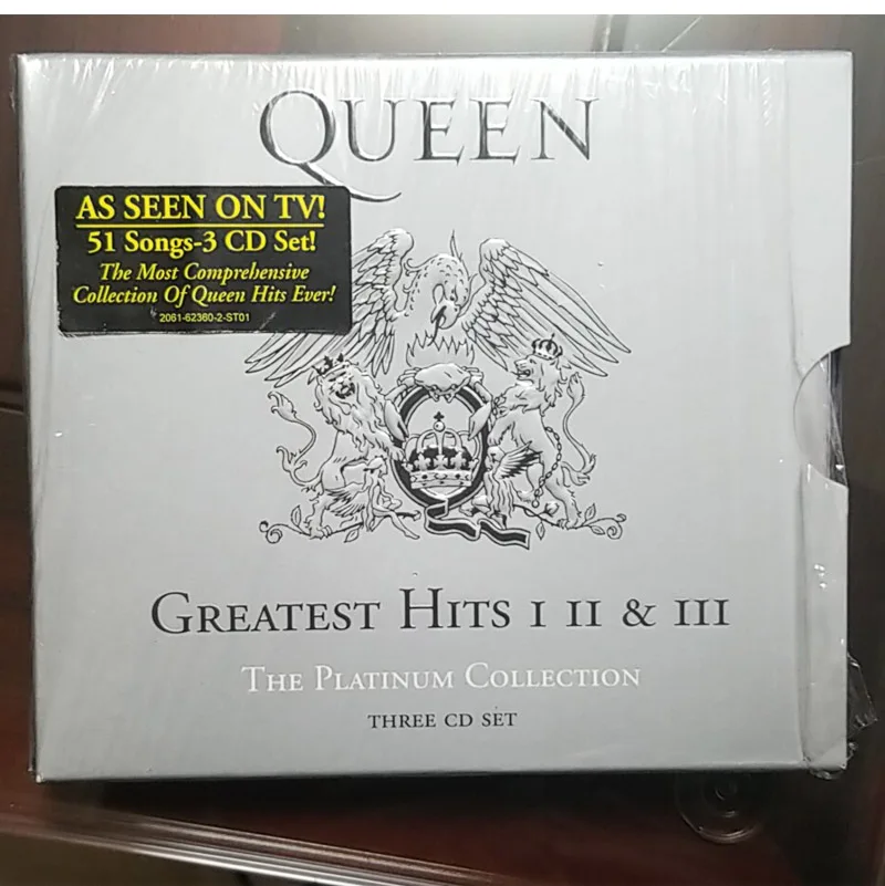 

Queen - Greatest Hits (I II & III The Platinum Collection 3CD Box Set, Free Shipping Drop shipment Acceptable