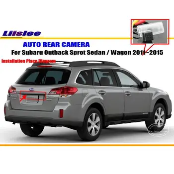 

Car Rear View Camera For Subaru Outback Sport Sedan / Wagon 2011~2015 Back Up Camera NTST PAL / License Plate Light OEM