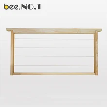 Пчела. № 1 Пчеловодство инструмент полу-finshed пчела кадр 49*23,5 см из железной проволоки и дерева Hive с сопротивлением гнездо рамкой прочный деревянный Пчеловодство инструмент