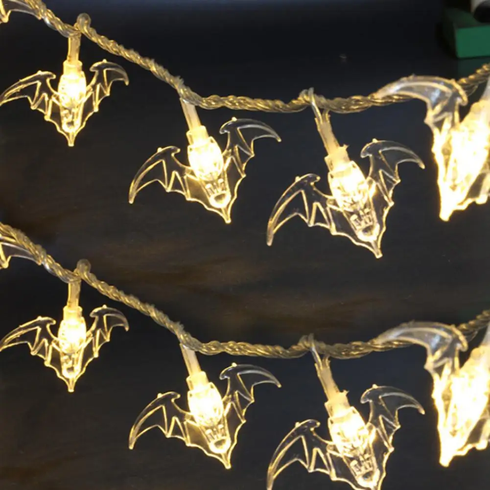 10pcs/20pcs LED Decorative Lights Bat Shape Christmas Xmas Tree Lights
