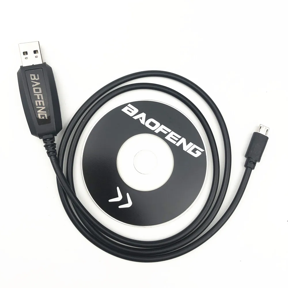 Оригинальный USB Кабель для программирования BAOFENG мини радио и рации с драйвером