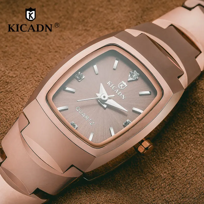

Watch Women Fashion Luxury Ladies Watches Quartz Watch Womens Analog Wristwatch KICADN Top Brand Female Steel Clock Montre Femme