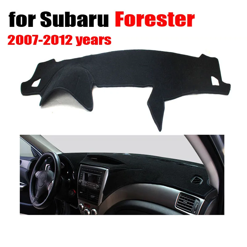 Car dashboard pad covers For Subaru Forester 2007-2012 left hand drives dashmat car dash Instrument platform accessories | Автомобили и