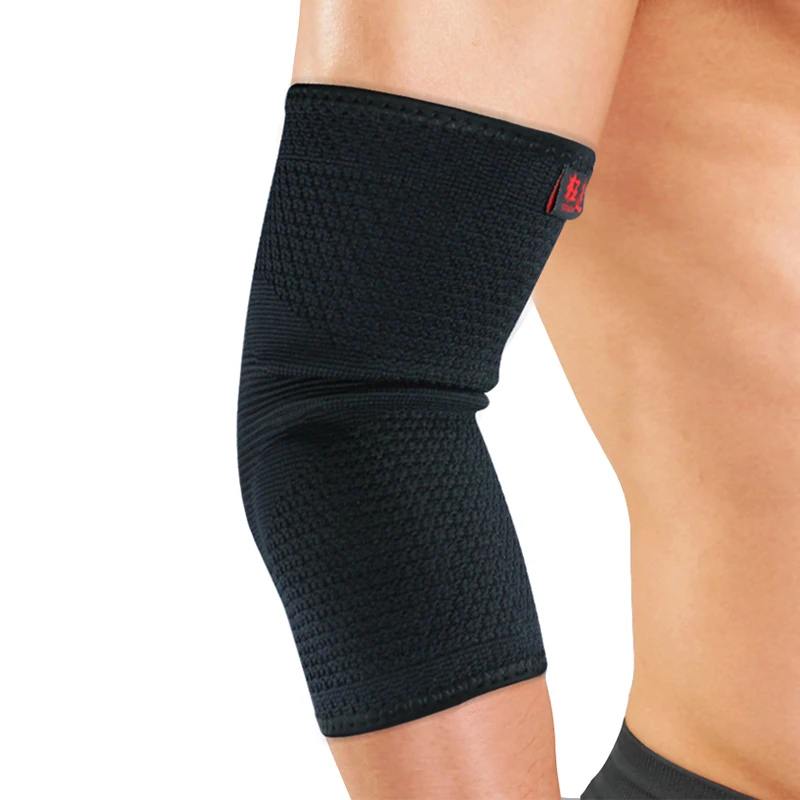 Kuangmi Silicone Pads Compression Elbow Sleeve Support Sports Arm