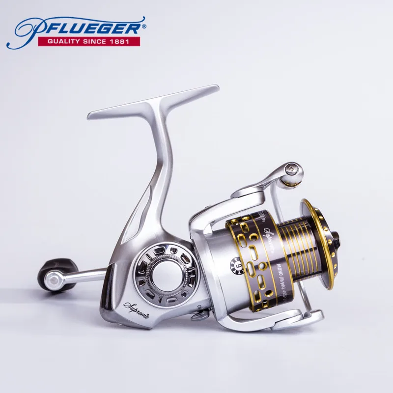

Pflueger SUPREME Fishing Spinning 7+1BB 4 Series Reel Left/Right Hand Pre-Loading Spinning Wheel Fishng Accessories Pesca Tool