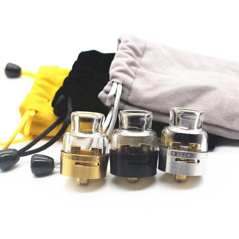 Стеклянный бак атомайзер RDA US1 для механического Мода vape box mod Электронная