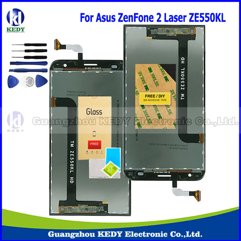 Genuine Original LCD Replacement For Asus ZenFone 2 Laser ZE550KL Z00LD LCD Touch Screen Digitizer Assembly